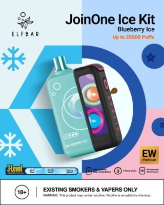 ELFBAR JoinOne ice kit 25000Puffs Blueberry ice