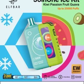 ELFBAR JoinOne ice kit 25000Puffs kiwi passion Fruit Guava