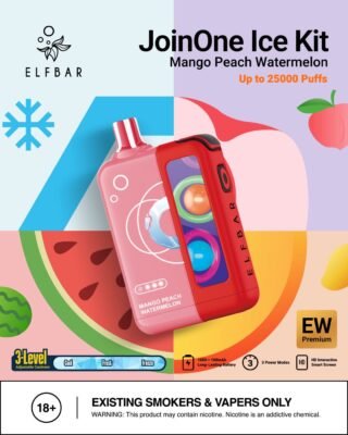 ELFBAR JoinOne ice kit 25000puffs Mango Peach Watermelon 