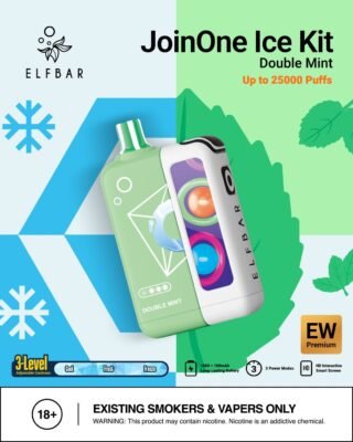 ELFBAR JoinOne ice kit 25000puffs Double Mint