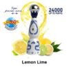 HUMO AZUL 24000 PUFFS DISPOSABLE VAPE LEMON LIME