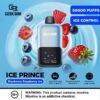 GEEK BAR ICE PRINCE 50000 PUFFS 50MG DISPOSABLE VAPE BLUEBERRY RASPBERRY ICE